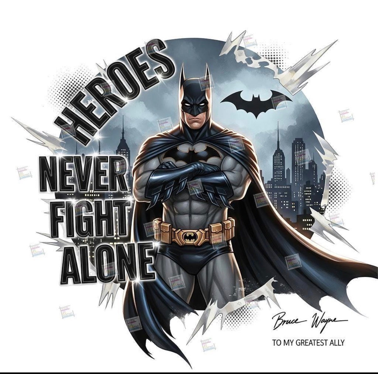 Hero’s never fight alone