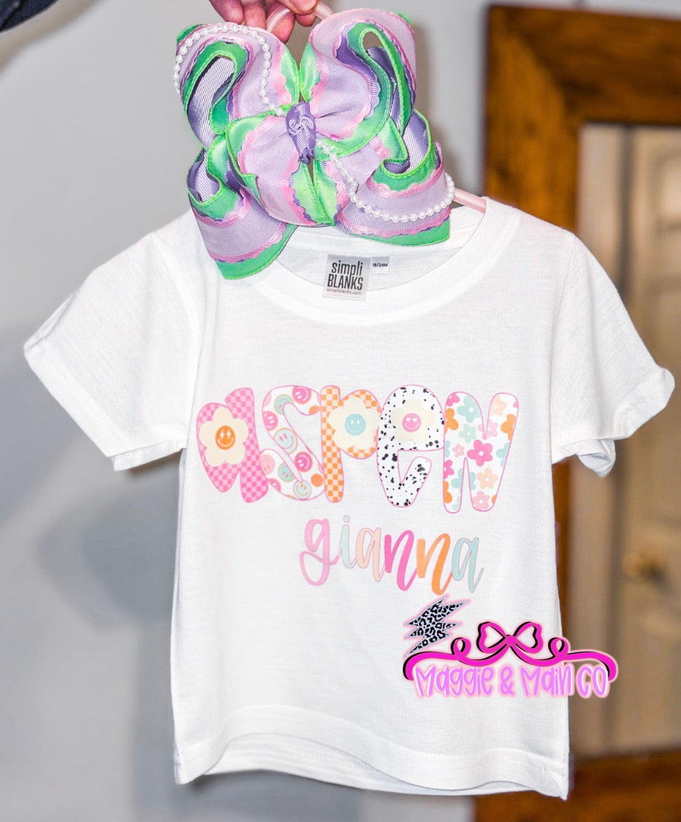 Custom Floral name
