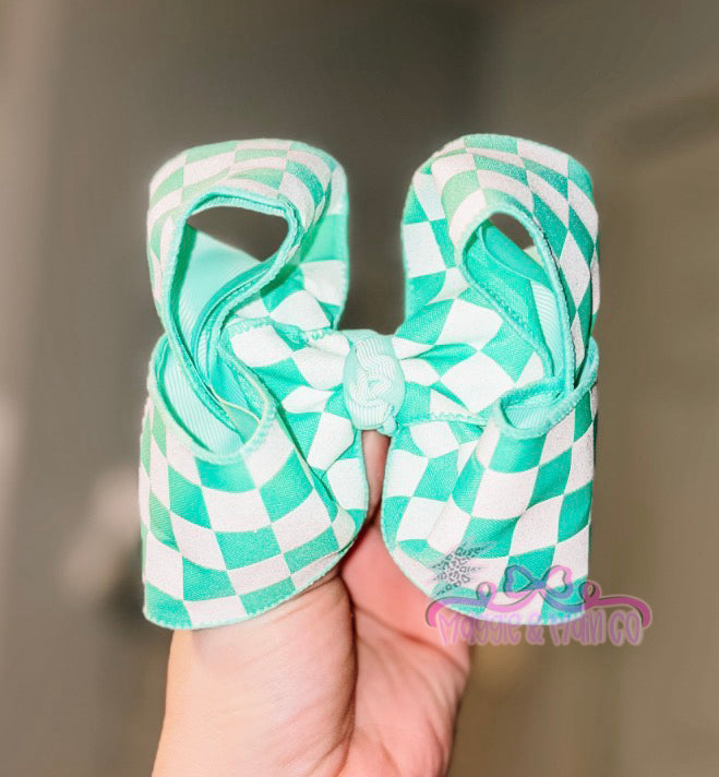 Mint checkered