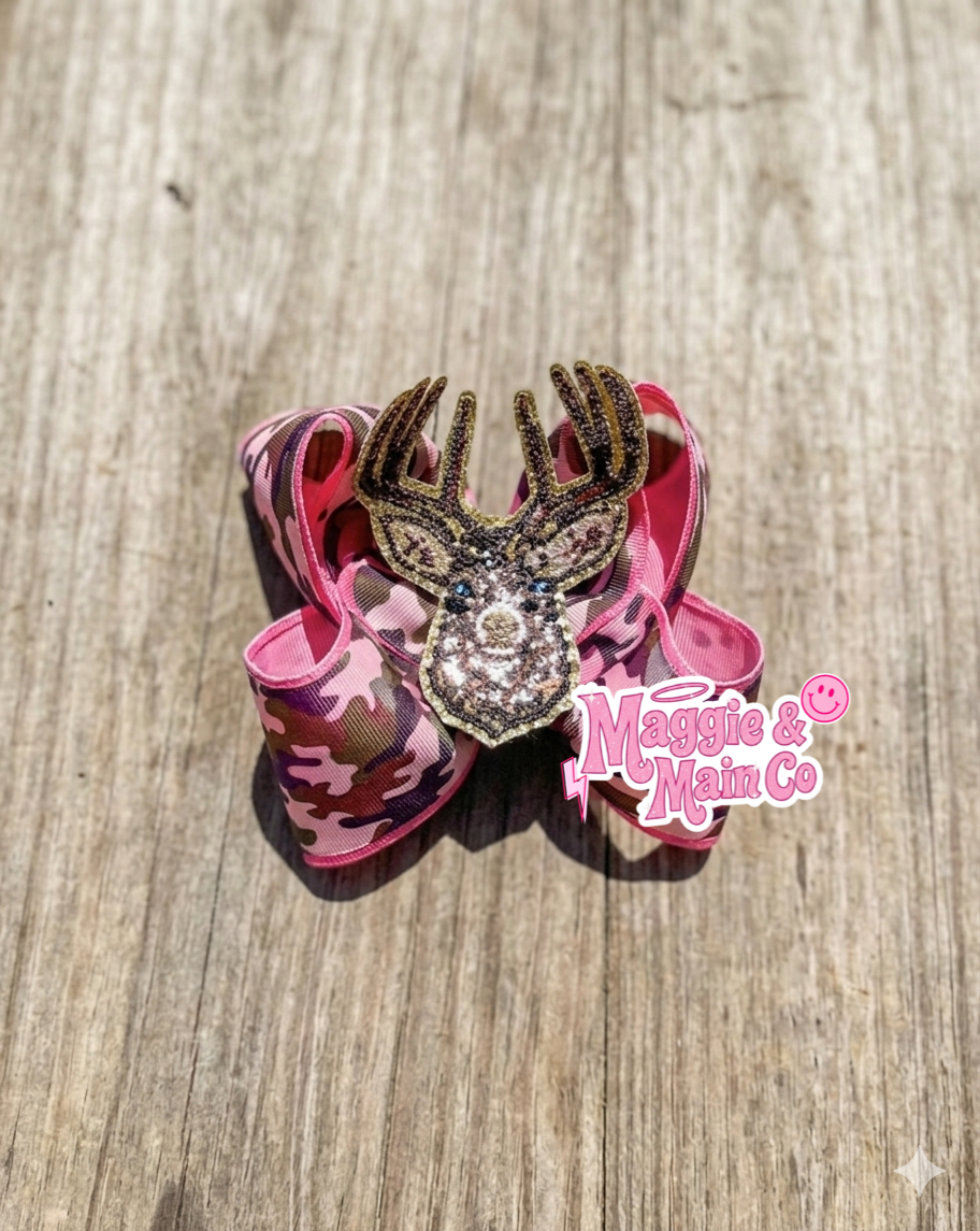 Deer head bow