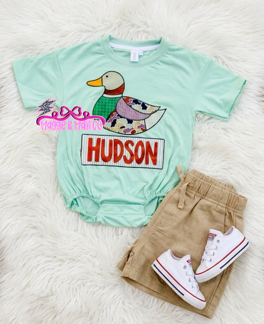 Duck name plate