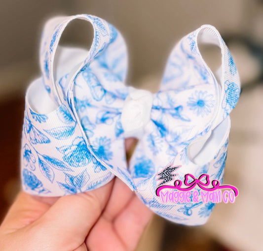 Blue floral