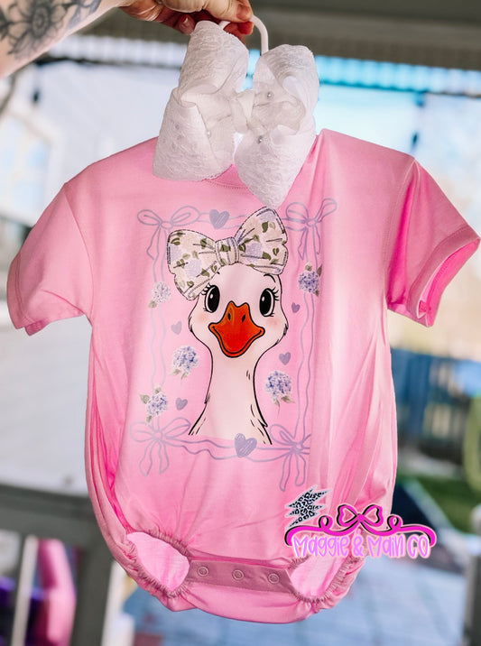 Floral Goose