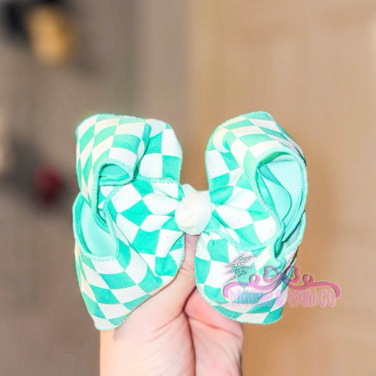 Mint checkered